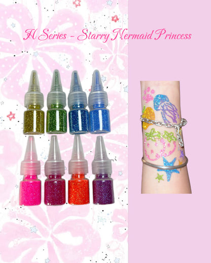 100/200/500 Sheets DIY Glitter Tattoos-Bulk Order