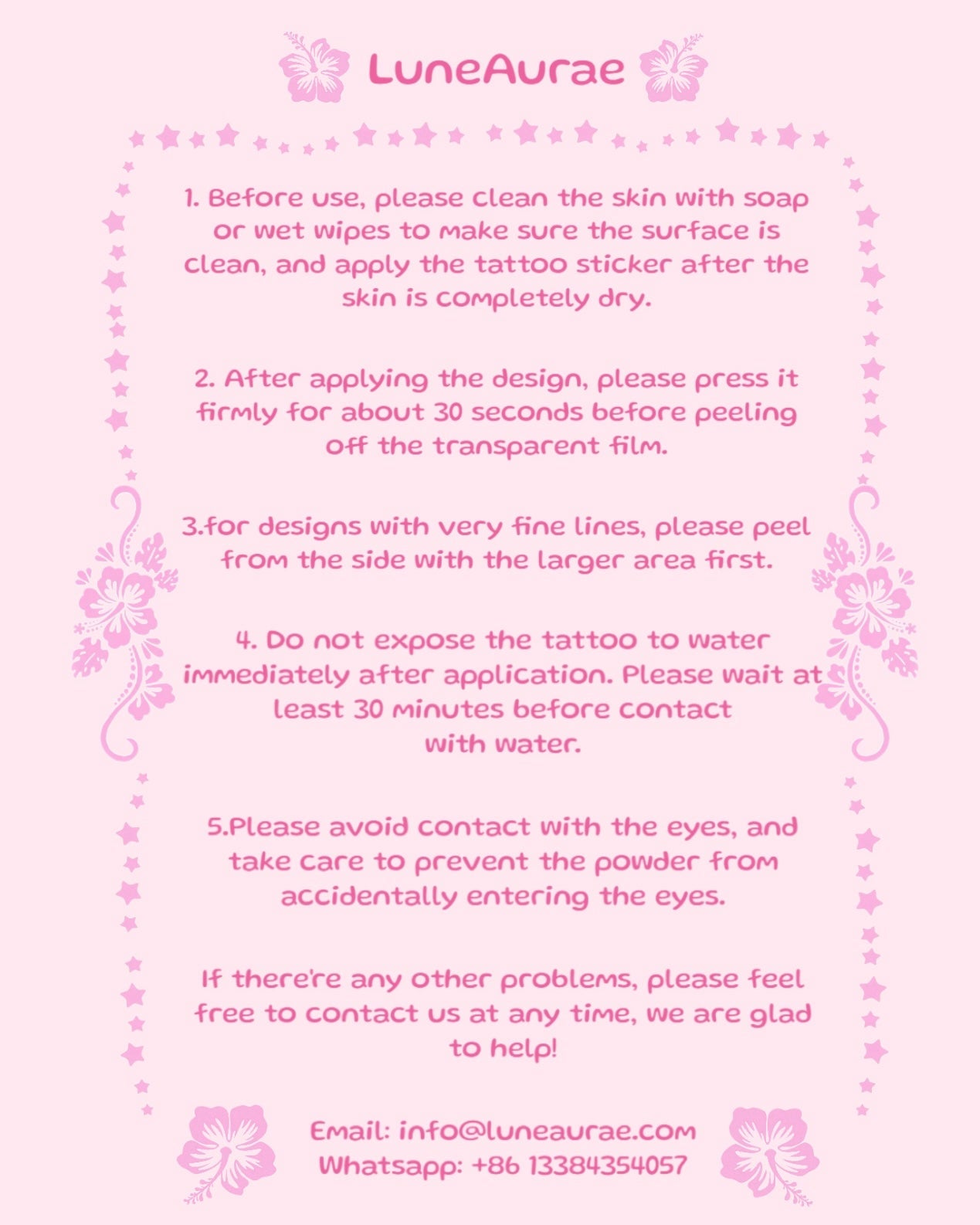 1 Sheet DIY Glitter Tattoos-A series
