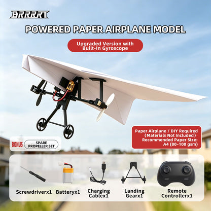 Avorone Remote Control Paper Airplane