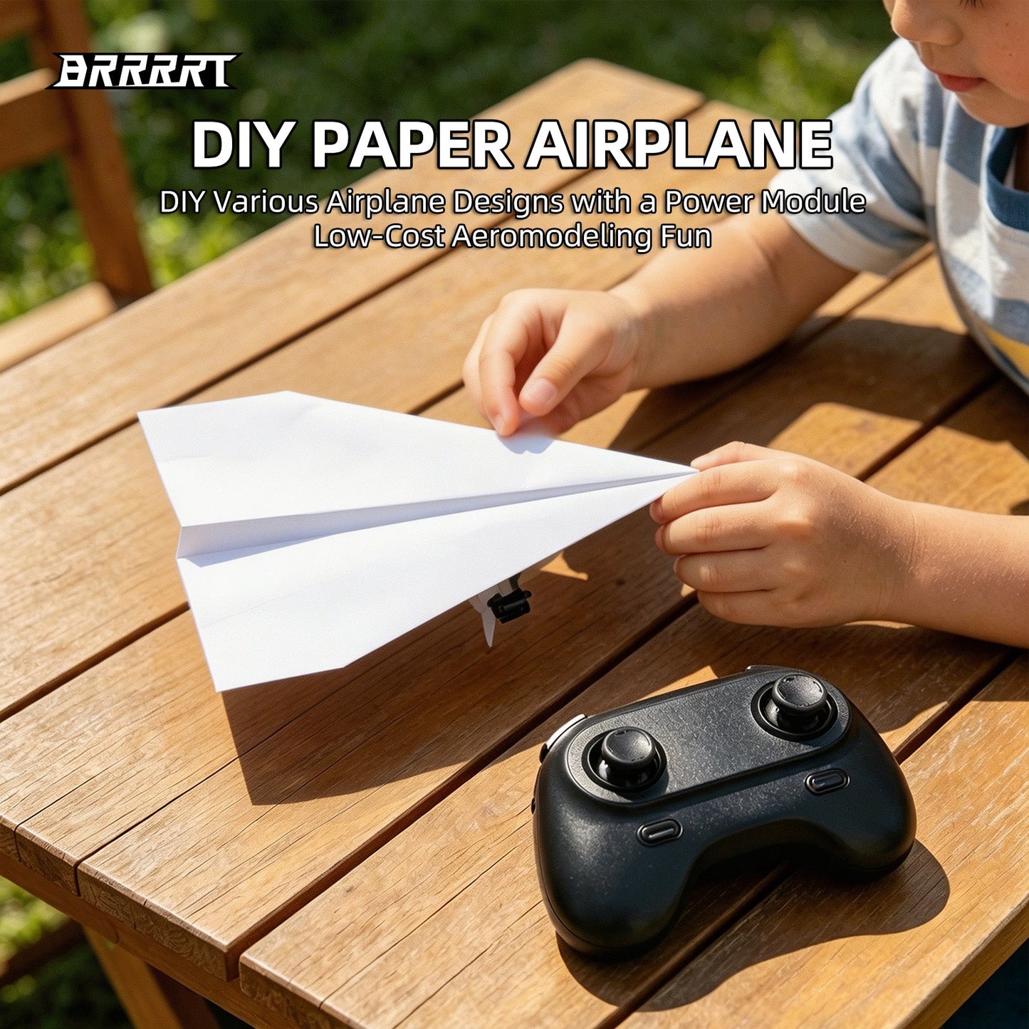 Avorone Remote Control Paper Airplane