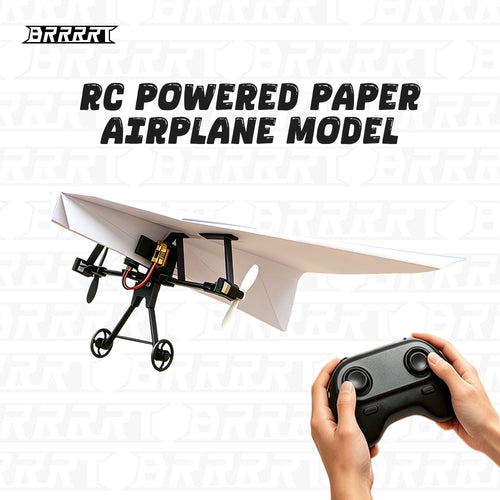 Avorone Remote Control Paper Airplane